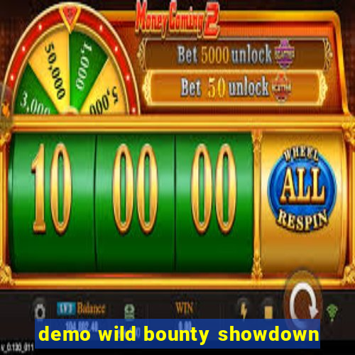 demo wild bounty showdown